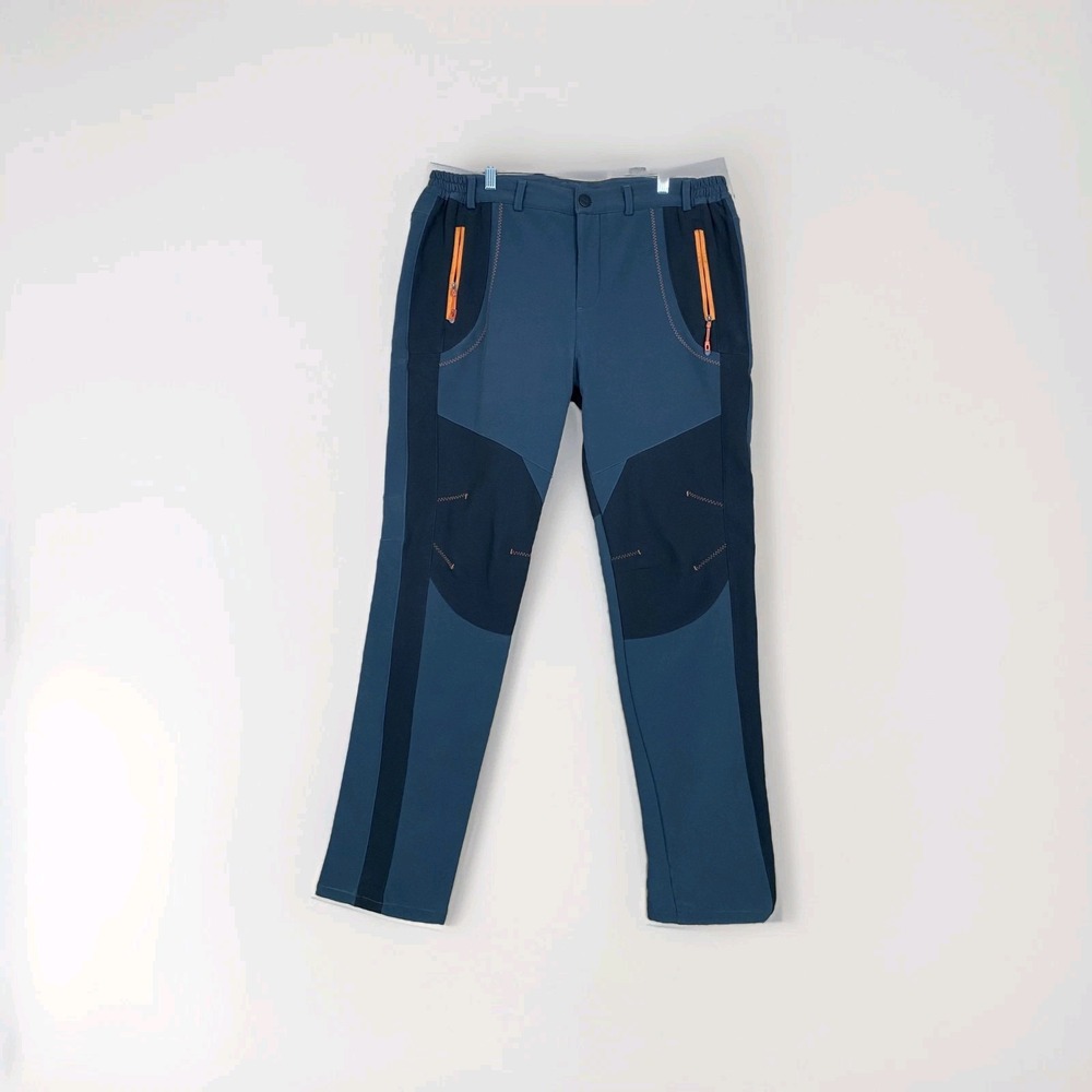 Bombshell‎ Pants Mens 38x36 Gray Softshell Fleece Lined Hiking Outdoor Trail